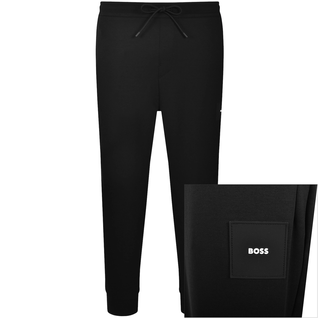 Boss Athleisure BOSS Hadiko Rib Joggers Black